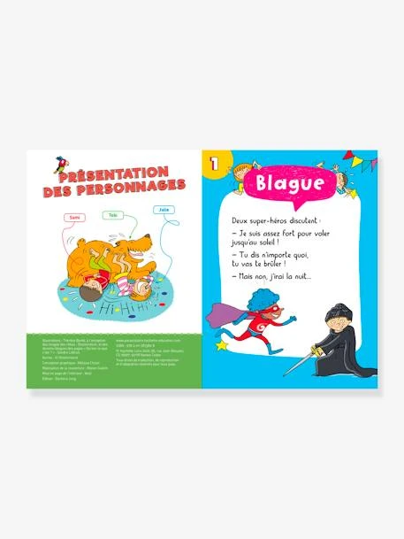 Livre éducatif Sami Et Julie - 100 Blagues, Charades Et Devinettes - Tome 2 - HACHETTE ÉDUCATION Blanc - Hachette 3 Livre éducatif Sami Et Julie - 100 Blagues, Charades Et Devinettes - Tome 2 - HACHETTE ÉDUCATION Blanc - Hachette – Image 3