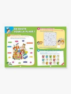 Livre éducatif Sami Et Julie - 100 Jeux De Vacances Du CP Au CE1 - Cahier De Vacances 2021 - HACHETTE ÉDUCATION Blanc - Hachette -Enfants Jeux Magasin livre educatif sami et julie 100 jeux de vacances du cp au ce1 cahier de vacances 2021 hachette education 1