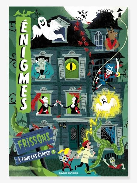 Livre-jeu Enigmes à Tous Les étages, Tome 5 BAYARD JEUNESSE Vert - Hachette 1 Livre-jeu Enigmes à Tous Les étages, Tome 5 BAYARD JEUNESSE Vert - Hachette