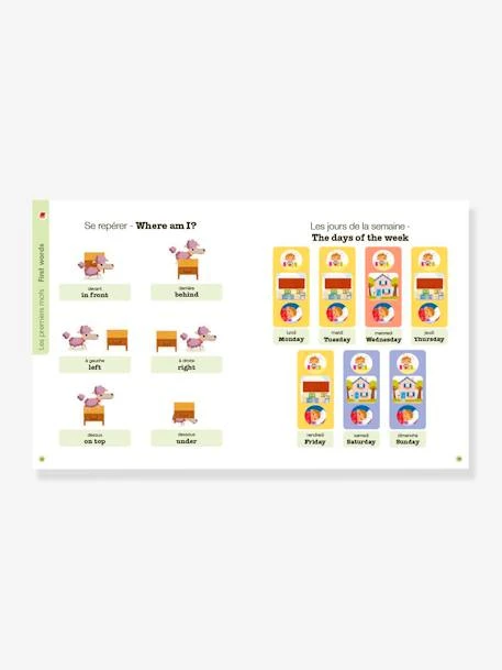 Livre - Mes 1 000 Premiers Mots D'anglais - ÉDITIONS MILAN Blanc - Hachette 4 Livre - Mes 1 000 Premiers Mots D'anglais - ÉDITIONS MILAN Blanc - Hachette – Image 4