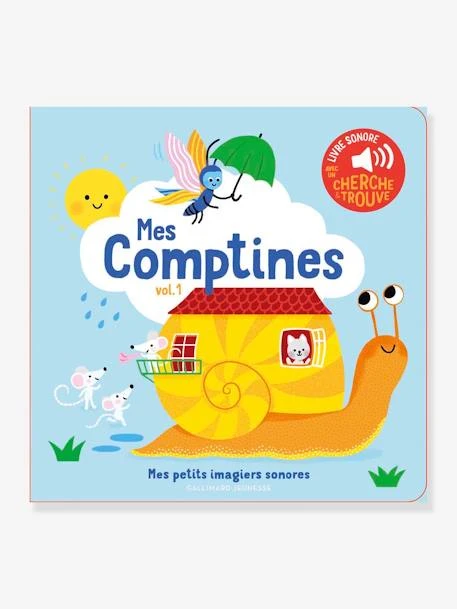 Livre Sonore Mes Comptines Vol. 1 GALLIMARD JEUNESSE Blanc - Gallimard 1 Livre Sonore Mes Comptines Vol. 1 GALLIMARD JEUNESSE Blanc - Gallimard