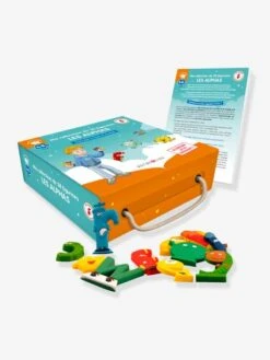 Ma Collection De 28 Figurines Les Alphas - RÉCRÉALIRE Bleu Et Orange - Recrealire -Enfants Jeux Magasin ma collection de 28 figurines les alphas recrealire 2