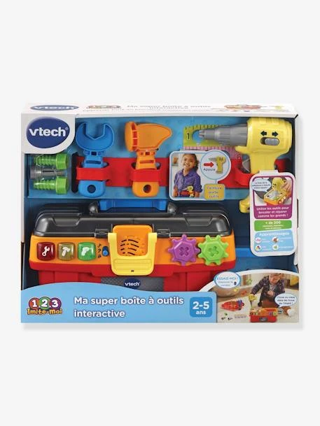 Ma Super BoÎte à Outils Interactive - VTECH Multicolore - Toutes Les Marques 2 Ma Super BoÎte à Outils Interactive - VTECH Multicolore - Toutes Les Marques – Image 2