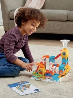 Marble Rush - Circuit à Billes Discovery Set XS100 - VTECH Multicolore - Toutes Les Marques -Enfants Jeux Magasin marble rush circuit a billes discovery set xs100 vtech 2