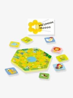 Memo Meuh - DJECO Vert - Djeco -Enfants Jeux Magasin memo meuh djeco 2