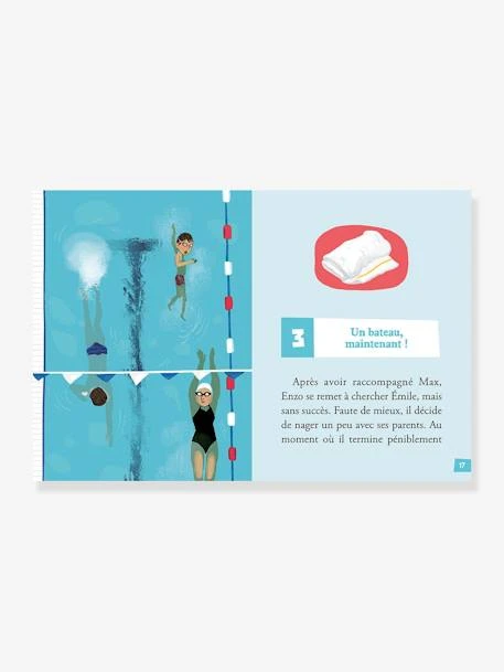 Mes Premières Enquêtes - T.4 - Remous à La Piscine - AUZOU Bleu - Auzou 4 Mes Premières Enquêtes - T.4 - Remous à La Piscine - AUZOU Bleu - Auzou – Image 4