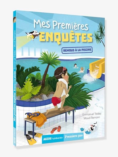 Mes Premières Enquêtes - T.4 - Remous à La Piscine - AUZOU Bleu - Auzou 1 Mes Premières Enquêtes - T.4 - Remous à La Piscine - AUZOU Bleu - Auzou