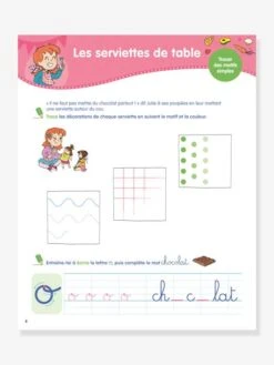 Mon Année De Grande Section Avec Sami Et Julie 5-6 Ans - HACHETTE ÉDUCATION Blanc - Hachette -Enfants Jeux Magasin mon annee de grande section avec sami et julie 5 6 ans hachette education 4