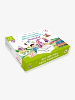 Mon Coffret Des Alphas Transformés - RÉCRÉALIRE Blanc Et Vert - Recrealire -Enfants Jeux Magasin mon coffret des alphas transformes recrealire 2