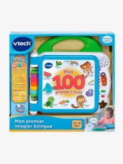 Mon Premier Imagier Bilingue VTECH Blanc - Toutes Les Marques -Enfants Jeux Magasin mon premier imagier bilingue vtech 2