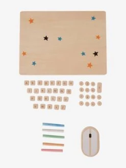 Ordinateur Portable En Bois FSC® Noir - Vertbaudet -Enfants Jeux Magasin ordinateur portable en bois fsc 2