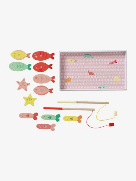 Pêche à La Ligne Magnétique En Bois FSC® Multicolore - Vertbaudet 6 Pêche à La Ligne Magnétique En Bois FSC® Multicolore - Vertbaudet – Image 6