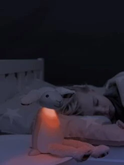 Peluche Veilleuse Et Liseuse Fin Le Mouton ZAZU Gris - Toutes Les Marques -Enfants Jeux Magasin peluche veilleuse et liseuse fin le mouton zazu 3
