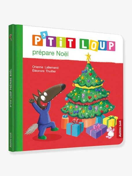 P'tit Loup - P'tit Loup Prépare Noël - AUZOU Rouge - Auzou 1 P'tit Loup - P'tit Loup Prépare Noël - AUZOU Rouge - Auzou
