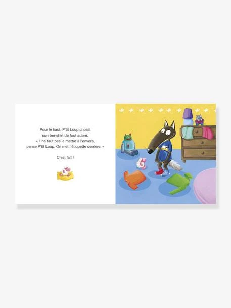 P’TIT LOUP S’habille Tout Seul AUZOU Jaune - Auzou 3 P’TIT LOUP S’habille Tout Seul AUZOU Jaune - Auzou – Image 3