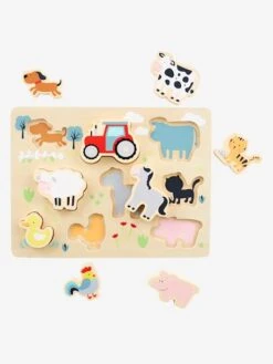 Puzzle à Encastrer Ferme En Bois FSC® Multicolore - Vertbaudet 9 Puzzle à Encastrer Ferme En Bois FSC® Multicolore - Vertbaudet -Enfants Jeux Magasin puzzle a encastrer ferme en bois fsc 3