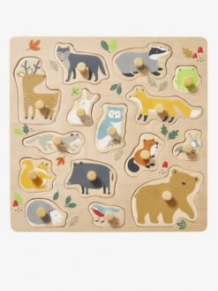 Puzzle Bouton Forêt En Bois FSC® Multicolore - Vertbaudet -Enfants Jeux Magasin puzzle bouton foret en bois fsc 2