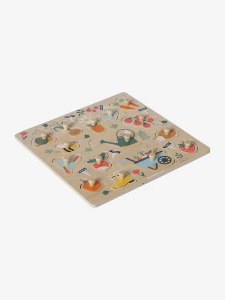 Puzzle Boutons Jardin En Bois FSC® Multicolore - Vertbaudet 1 Puzzle Boutons Jardin En Bois FSC® Multicolore - Vertbaudet