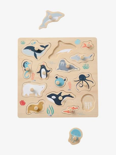 Puzzle De La Banquise En Bois FSC® Multicolore - Vertbaudet 3 Puzzle De La Banquise En Bois FSC® Multicolore - Vertbaudet – Image 3