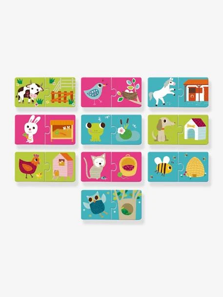 Puzzle Duo Habitat - DJECO Multicolore - Djeco 3 Puzzle Duo Habitat - DJECO Multicolore - Djeco – Image 3