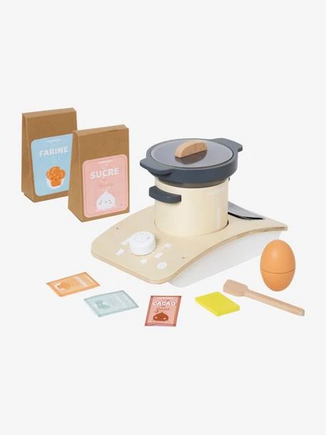 Robot De Cuisine En Bois FSC® Noir - Vertbaudet 2 Robot De Cuisine En Bois FSC® Noir - Vertbaudet – Image 2