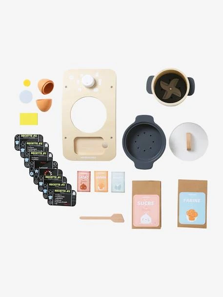 Robot De Cuisine En Bois FSC® Noir - Vertbaudet 4 Robot De Cuisine En Bois FSC® Noir - Vertbaudet – Image 4