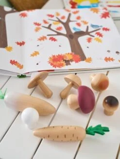 Set De Légumes En Bois FSC® Multicolore - Vertbaudet -Enfants Jeux Magasin set de legumes en bois fsc 2