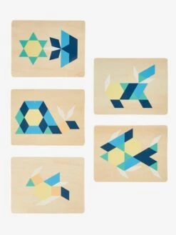 Tangram En Bois FSC® Multicolore - Vertbaudet -Enfants Jeux Magasin tangram en bois fsc 3