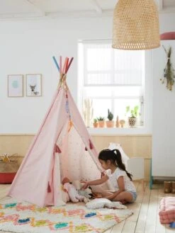 Tipi Réversible Petite Sioux Rose - Vertbaudet 7 Tipi Réversible Petite Sioux Rose - Vertbaudet -Enfants Jeux Magasin tipi reversible petite sioux 2