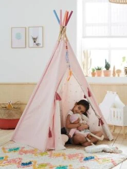 Tipi Réversible Petite Sioux Rose - Vertbaudet 9 Tipi Réversible Petite Sioux Rose - Vertbaudet -Enfants Jeux Magasin tipi reversible petite sioux 4