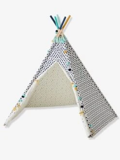Tipi Réversible Sioux Blanc - Vertbaudet -Enfants Jeux Magasin tipi reversible sioux 3