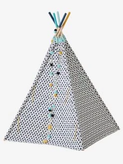 Tipi Réversible Sioux Blanc - Vertbaudet -Enfants Jeux Magasin tipi reversible sioux 4