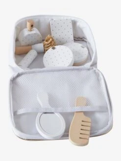 Trousse De Maquillage En Bois FSC® Blanc - Vertbaudet